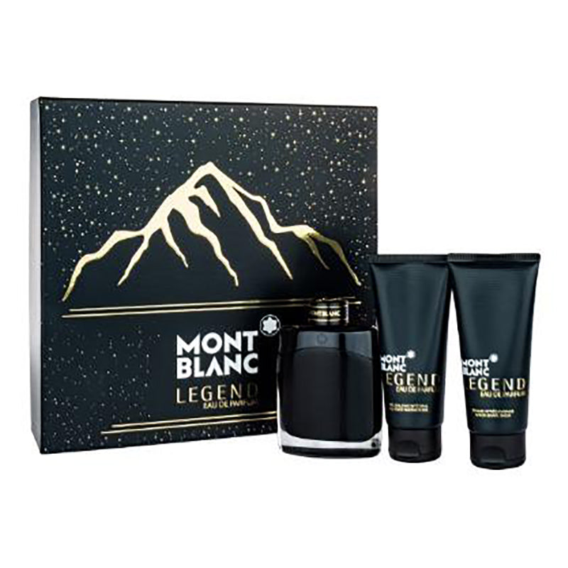 Mont Blanc Legend Eau De Parfum Gift Set For Men 100Ml