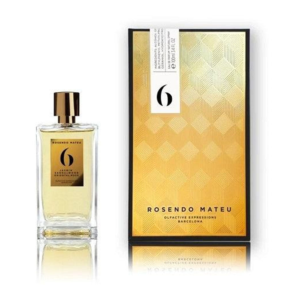 Rosendo Mateu Nŗ 6 Jasmin Sandalwood Oriental Musk Eau De Parfum For Unisex