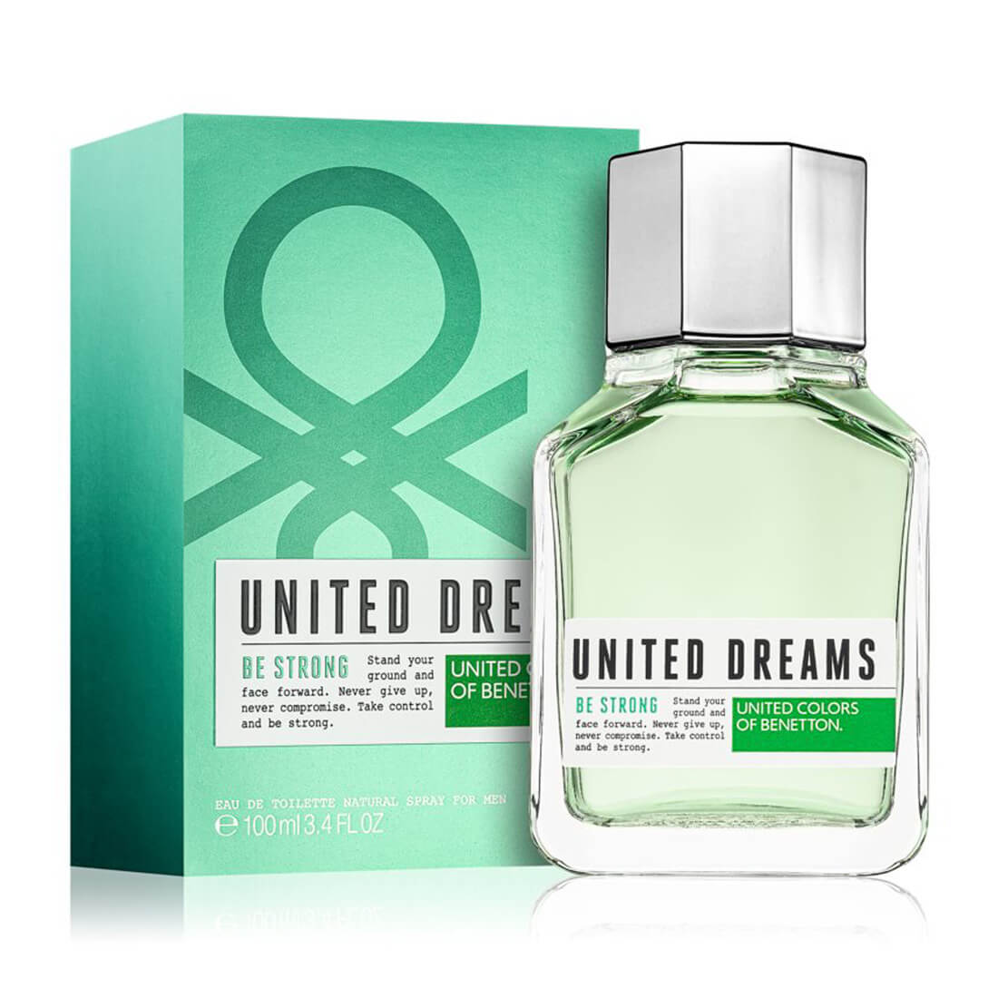 United Colors Of Benetton United Dreams Be Strong Eau De Toilette For Men 100Ml