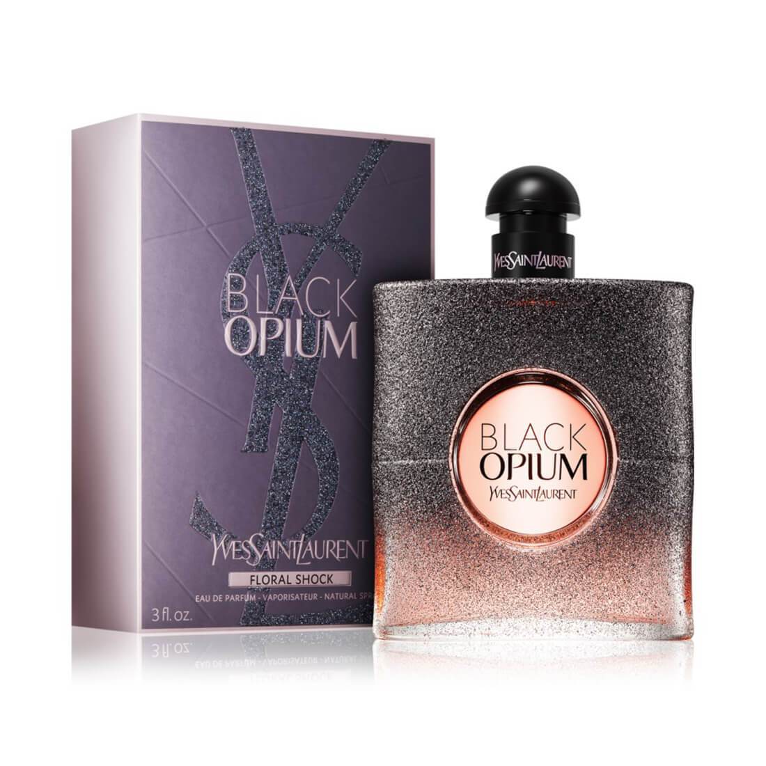 Yves Saint Laurent Black Opium Floral Shock Edp Perfume For Women - 90Ml